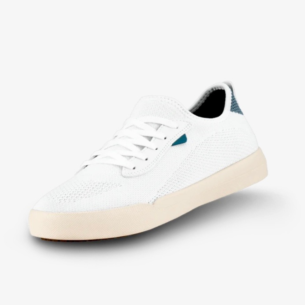 Vessi Women’s Weekend Waterproof Sneaker Marina Blue White - Brand New